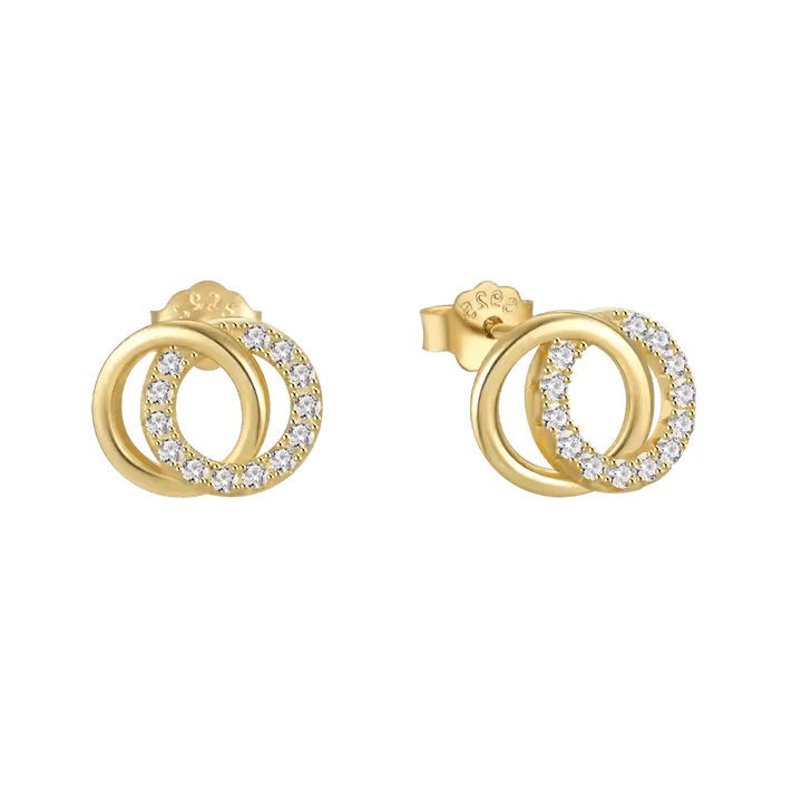 Pavé Eternity Stud Earrings